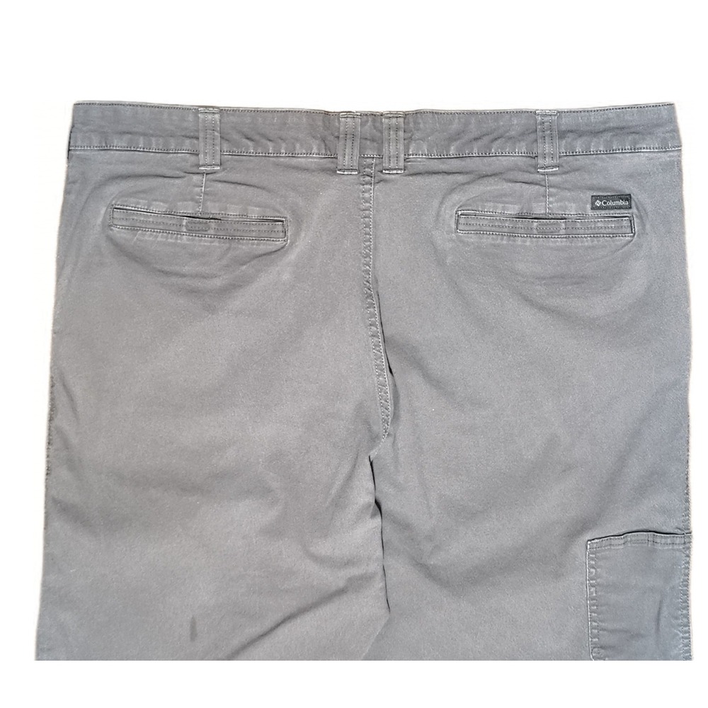 Columbia Mens 42x30 Outdoor Tactical Pants Wide Leg Hiking‎ Utility Cargo Cotton - Picture 7 of 13